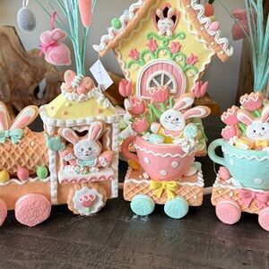 Easter Bunny Train Party Decoration Set
